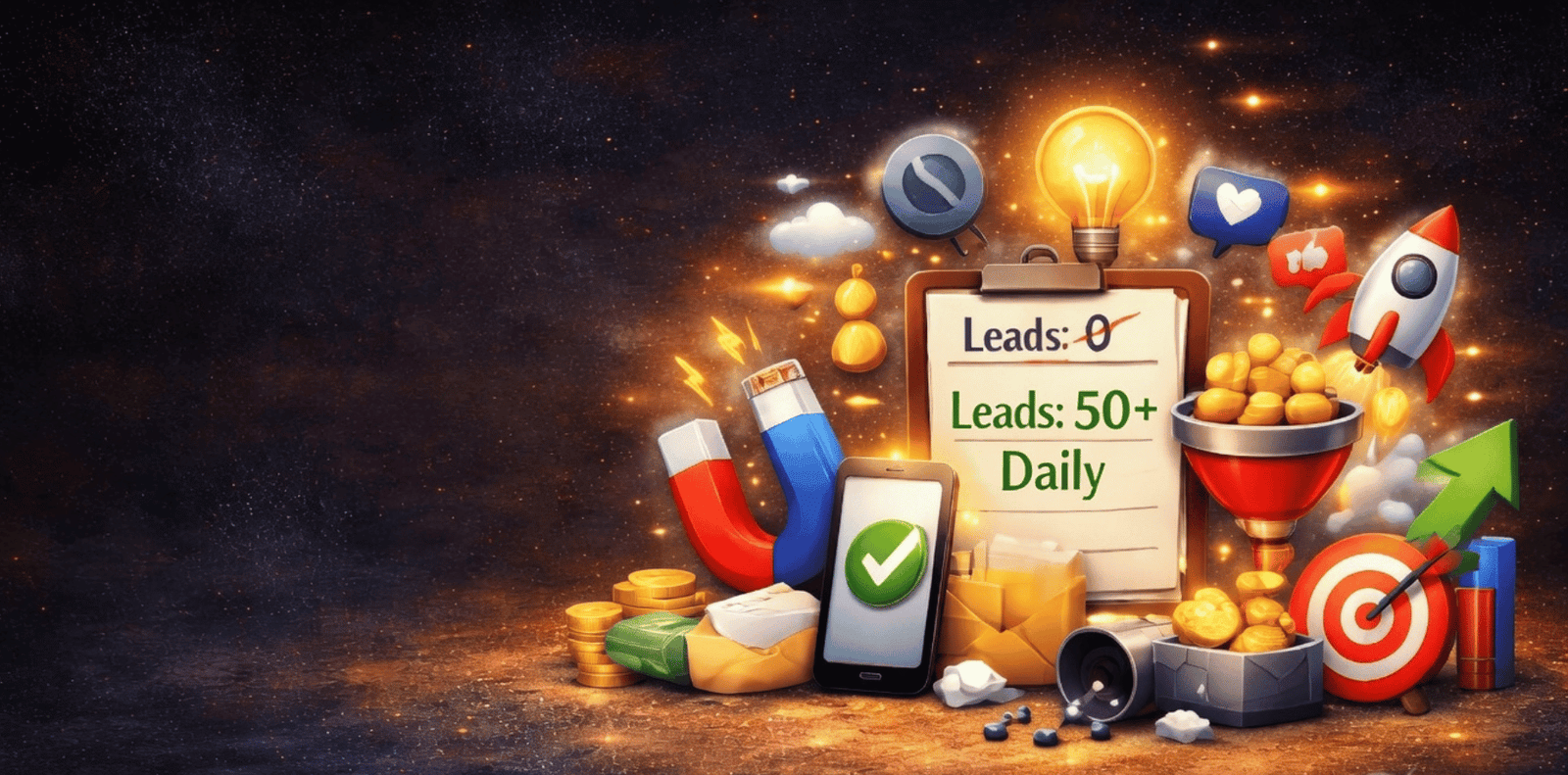 From Zero to 50+ Daily Leads in 30 Days